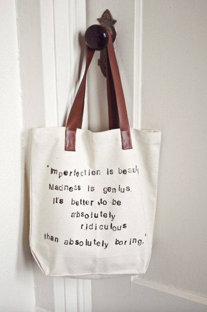 out of print tote bags