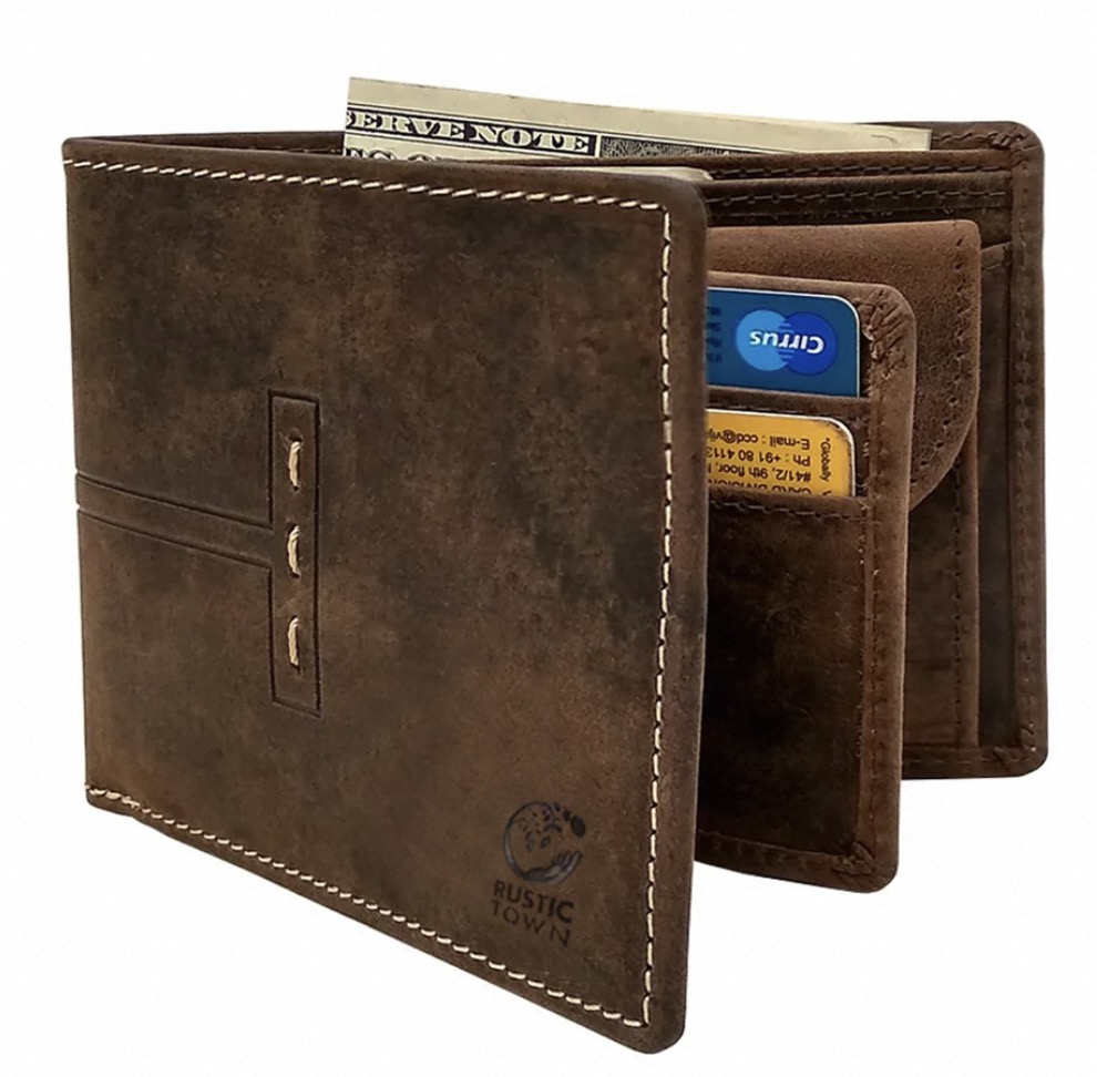 rfid leather wallets for men