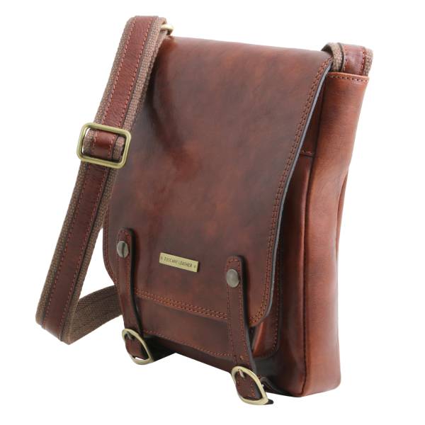 men's leather crossbody bag