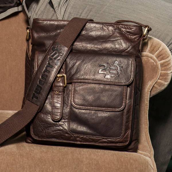 men's leather crossbody bag