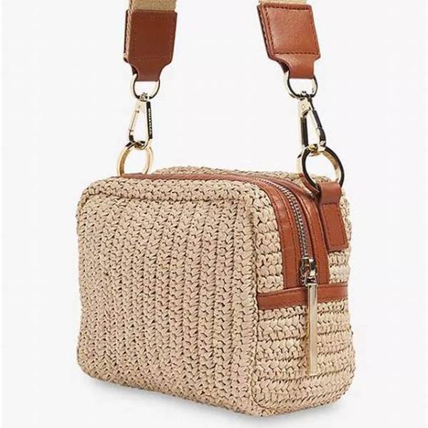 straw bag crossbody