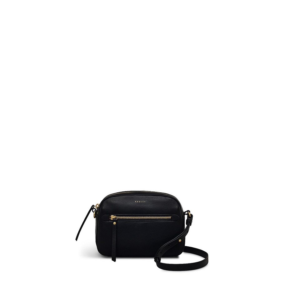 all black crossbody bag