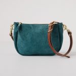 teal crossbody bag