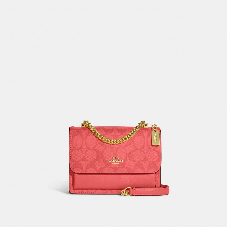 coach crossbody bag pink