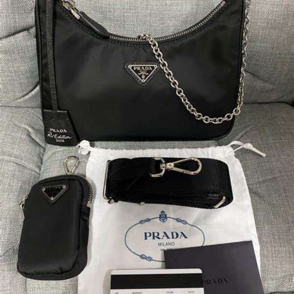 prada nylon bag crossbody