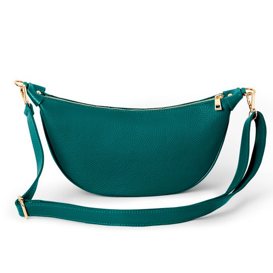 teal crossbody bag