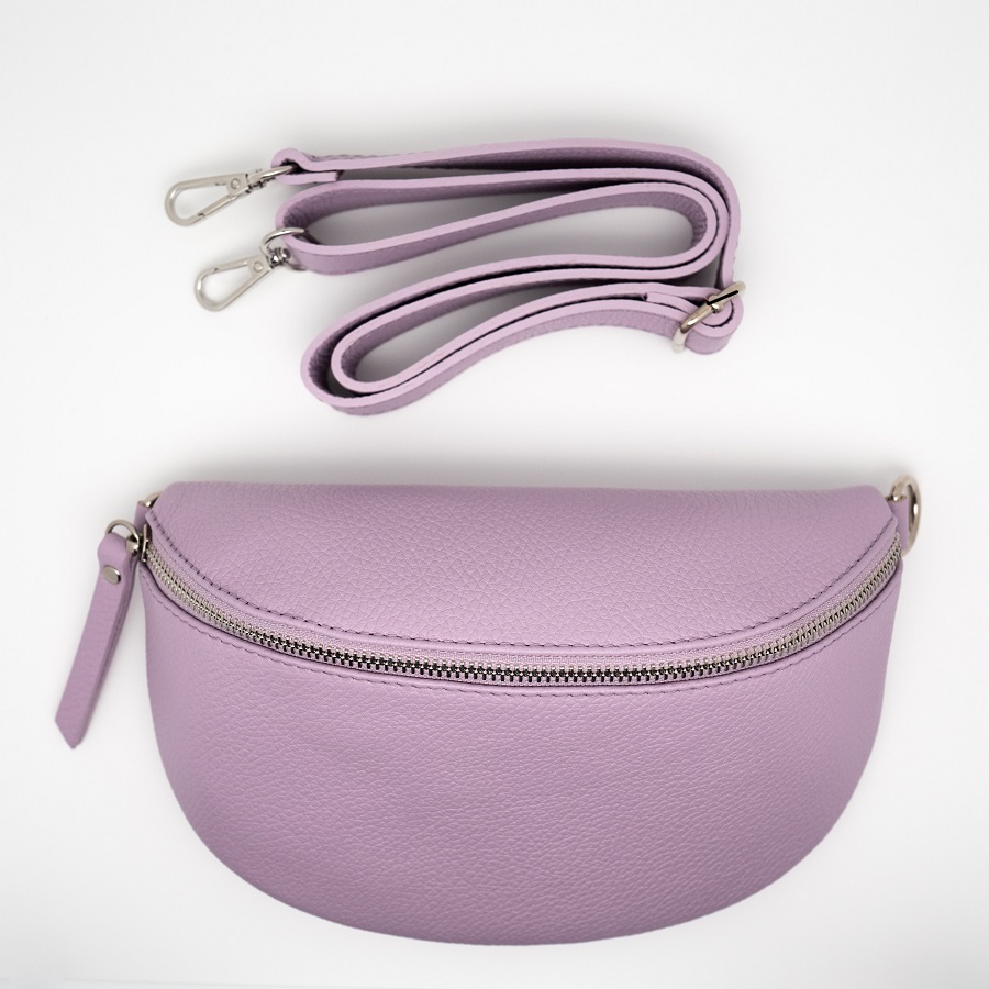 lilac crossbody bag